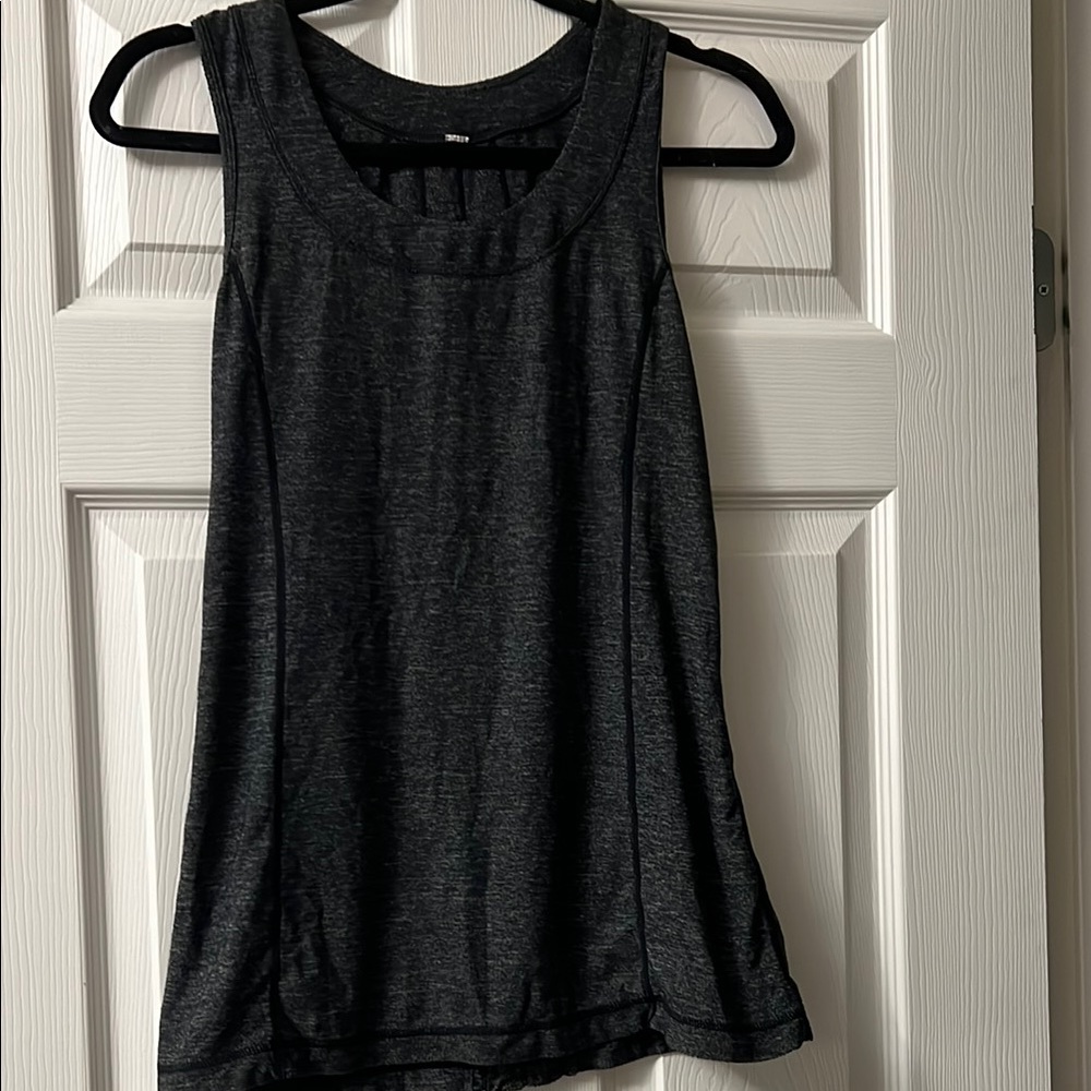 Lululemon Grey Tank Top with Flowing Silhouette